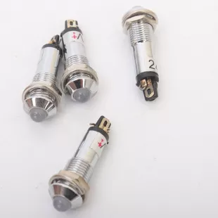 Арматура светосигнальная AD22B-8 белая фото 3