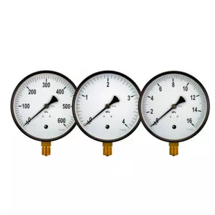 Манометр 1 МПа (10 бар) 150мм; М20х1,5 фото 1